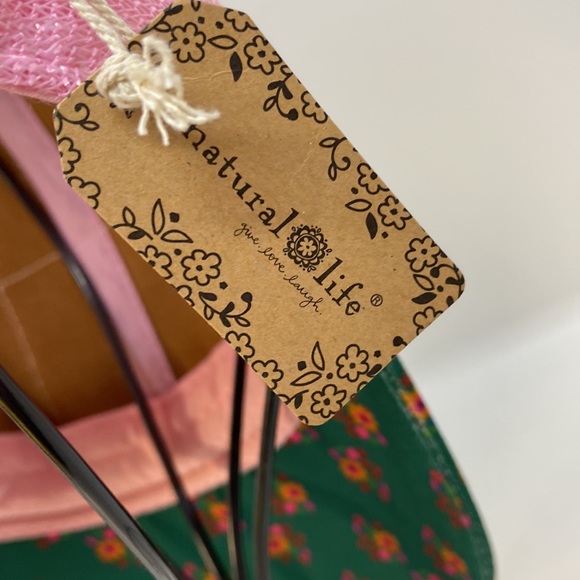 NEW Natural Life Cap Hat Lid • “Do what you love” • Heart with XOXO • boho - Picture 6 of 8